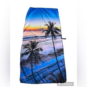 Whitley Willows microfiber beach print towel quick dry